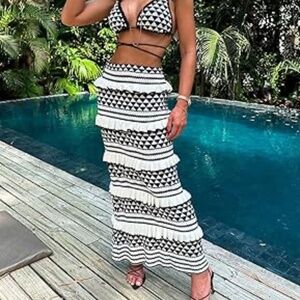 NWOT Knit Black and White Set